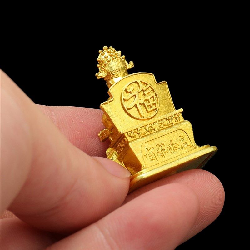 精品铜质迷你3.3厘米五爷桌面摆件饰品塑像工艺,淘宝优惠券,粉丝福利购,淘宝优惠卷