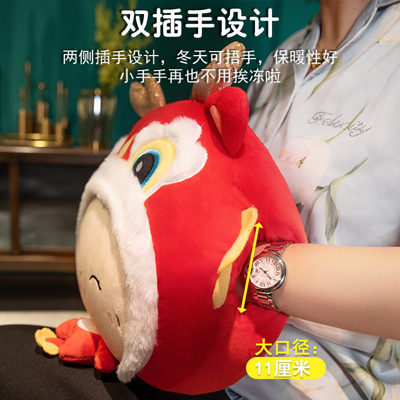 龙年抱枕被子两用折叠午睡毯子二合一办公室枕头靠垫沙发靠枕定制,淘宝优惠券,粉丝福利购,淘宝优惠卷