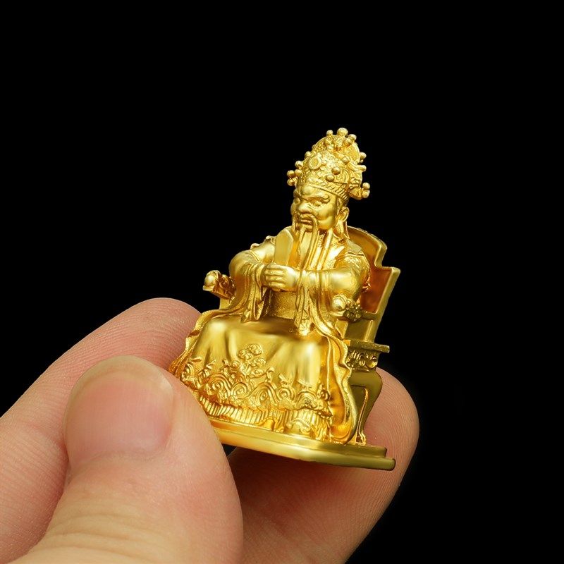 精品铜质迷你3.3厘米五爷桌面摆件饰品塑像工艺,淘宝优惠券,粉丝福利购,淘宝优惠卷