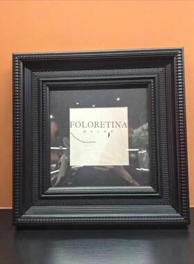 中古风侘寂风床头柜装饰画摆设样板间售楼处玄关台柜体挂画背景墙