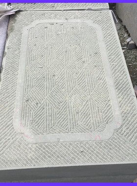 绿砂岩青石石条老石条铺地石路沿石庭院广场摆件做旧仿古石条