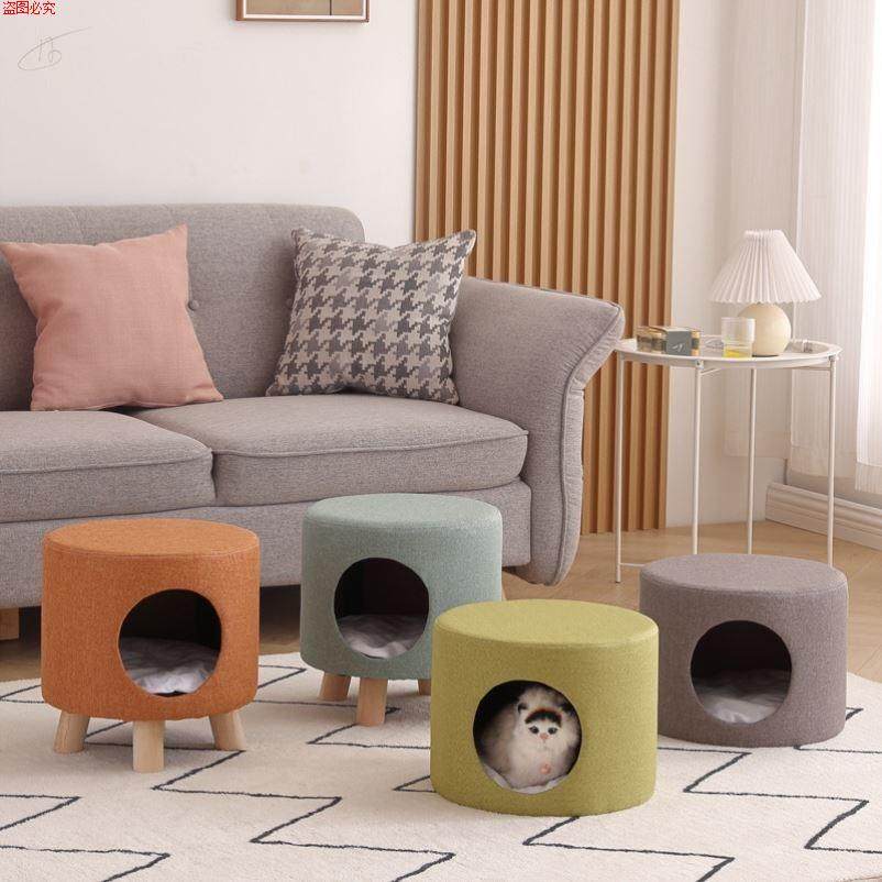 通用猫沙发猫抓板猫窝一体耐磨不掉屑猫窝凳四季通用一体猫舍猫屋,淘宝优惠券,粉丝福利购,淘宝优惠卷