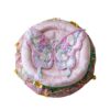 New Chinese style tea mat brocade butterfly fabric coaster tea set tea ceremony spare parts saucer insulation pad water absorption