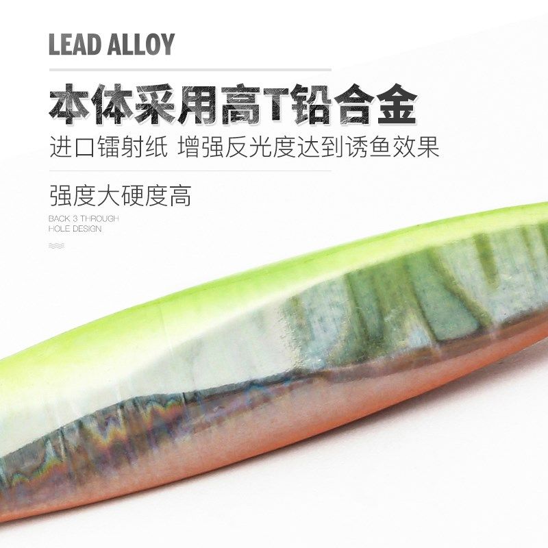 鱼猎人战斧海钓铅鱼全泳层路亚饵假鱼鲅鱼饵超远投硬饵仿生毛钩饵,淘宝优惠券,粉丝福利购,淘宝优惠卷