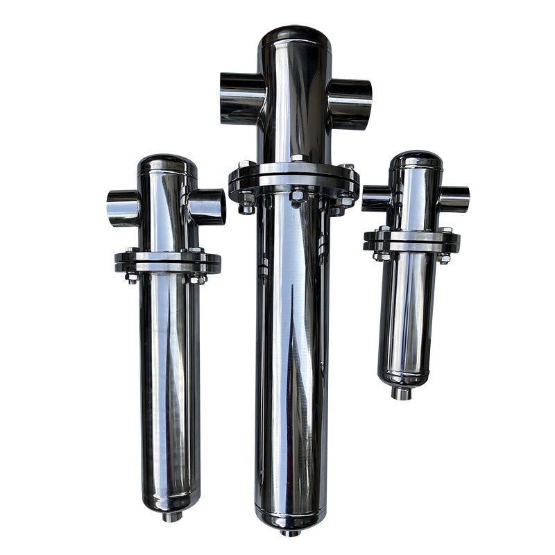 环海压缩空气过滤器不锈钢食品级压缩空气油水分离器304/316L碳钢,淘宝优惠券,粉丝福利购,淘宝优惠卷