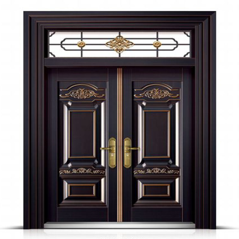 锌合金别墅大门双门对开防盗门农村家用自建房大门进户门仿铜门,淘宝优惠券,粉丝福利购,淘宝优惠卷