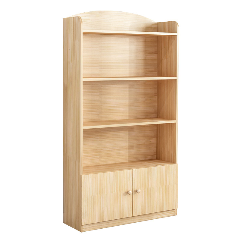 实木书柜落地家用儿童书架置物架简易客厅多层储物柜学生收纳柜子,淘宝优惠券,粉丝福利购,淘宝优惠卷