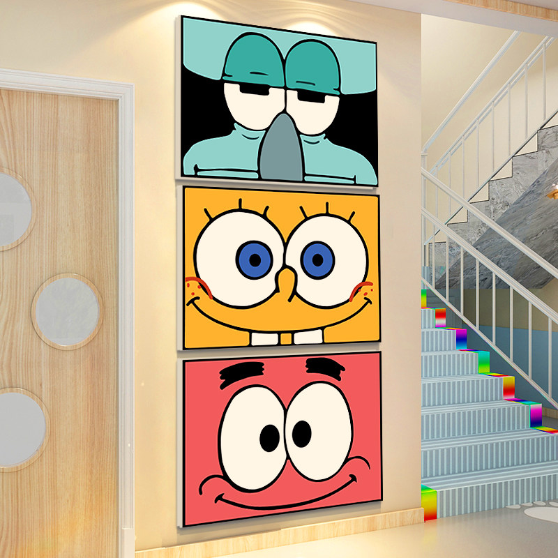 幼儿园环创主题成品楼梯走廊午托管班文化墙面装饰画海绵贴纸,淘宝优惠券,粉丝福利购,淘宝优惠卷