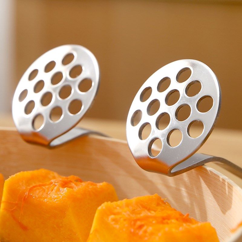 土豆压泥器不锈钢压鸡蛋碾压捣碎器家用宝宝辅食水果红薯碾碎器大,淘宝优惠券,粉丝福利购,淘宝优惠卷