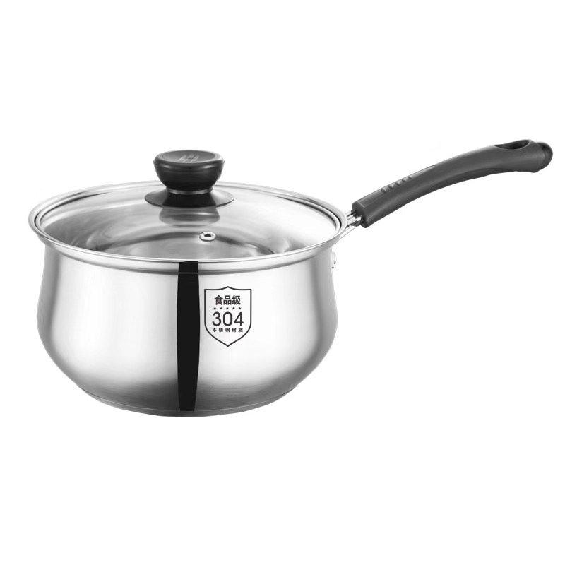 304不锈钢加厚汤锅蒸锅家用加厚复底锅电磁炉蒸煮锅煮面锅奶锅,淘宝优惠券,粉丝福利购,淘宝优惠卷