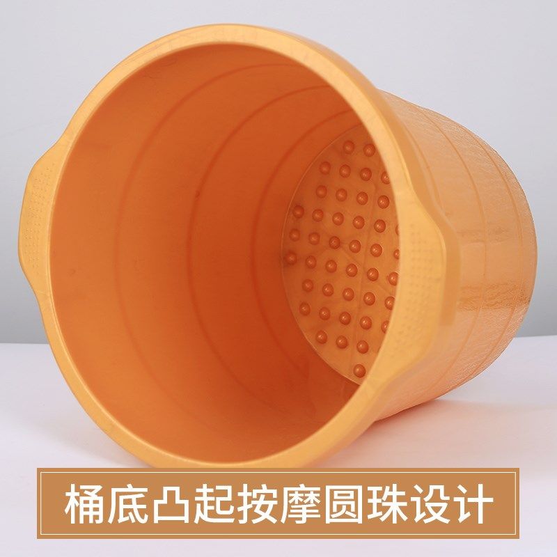 加厚牛筋泡脚桶家用过小腿洗脚盆耐摔加高加深足浴桶按摩足疗店用,淘宝优惠券,粉丝福利购,淘宝优惠卷