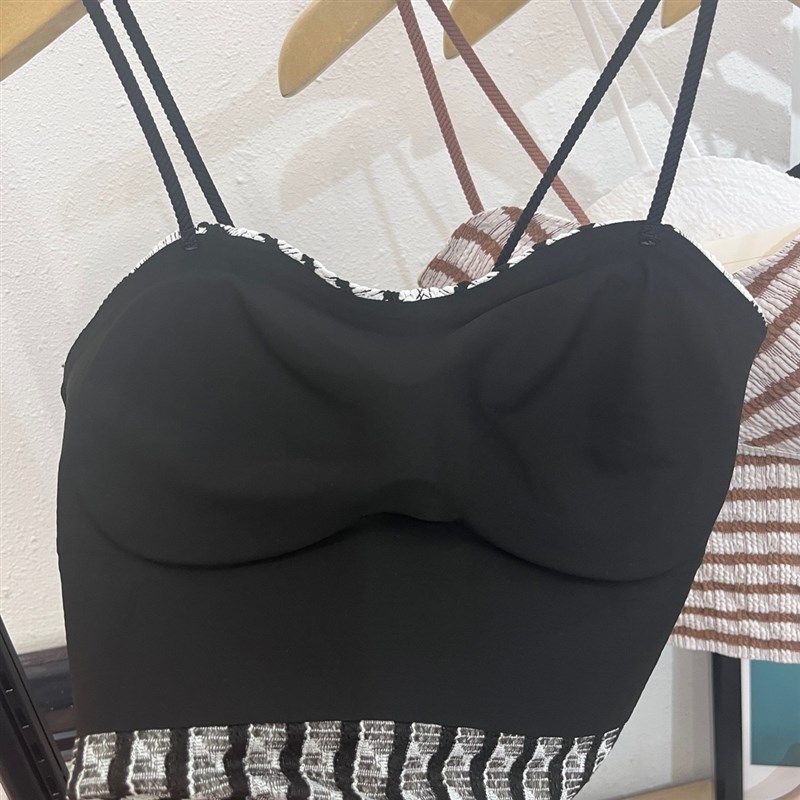 枫之欣951彩虹泡泡条纹修身吊带女内搭舒适一体杯内衣背心美背新,淘宝优惠券,粉丝福利购,淘宝优惠卷