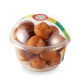 Baking packaging round blister box biscuit pastry bread muffin small cake bowl transparent packaging box 100 sets