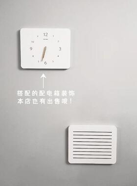 新款电表箱装饰画 画弱电箱遮挡百叶盖板多媒体遮丑电闸配电箱网