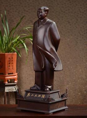 毛席摆件桌面送长辈稳大号老年玄关中控台纪念沙发领袖领导站立堂