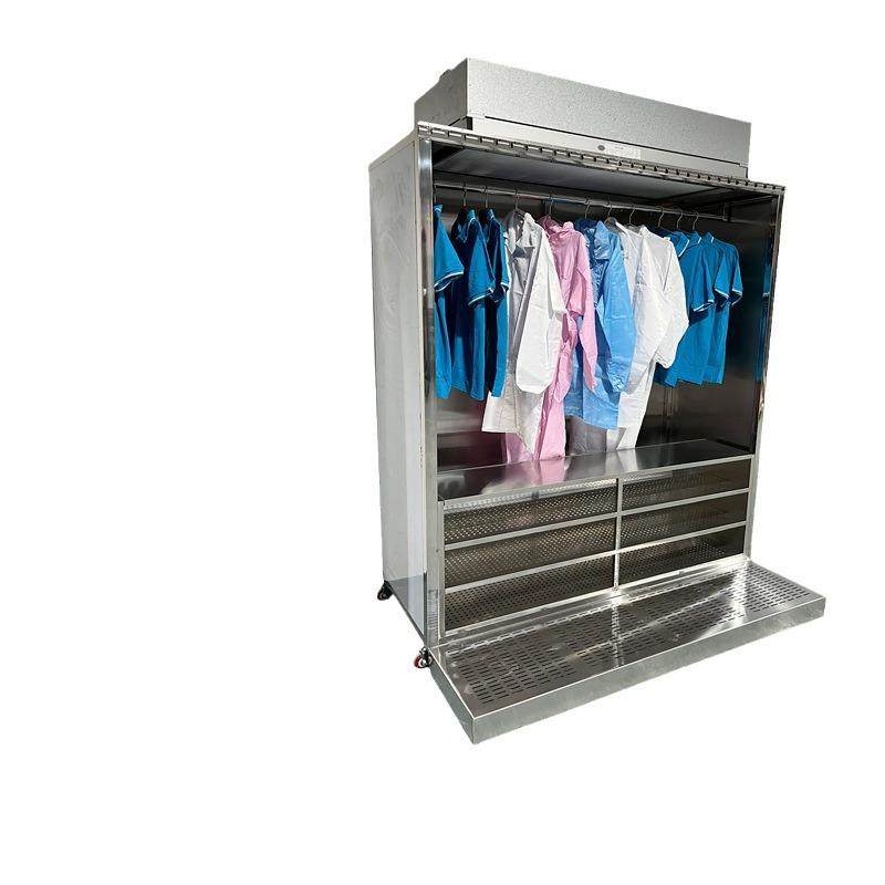德馨隆净化 不锈钢衣柜鞋柜 净化衣鞋柜带pvc门帘,淘宝优惠券,粉丝福利购,淘宝优惠卷