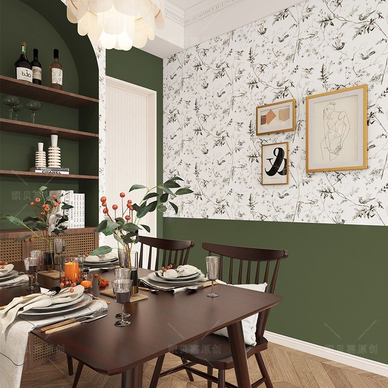 法式复古南洋风装饰灰色燕子壁纸翻新墙面背景墙自粘贴纸防水pvc,淘宝优惠券,粉丝福利购,淘宝优惠卷
