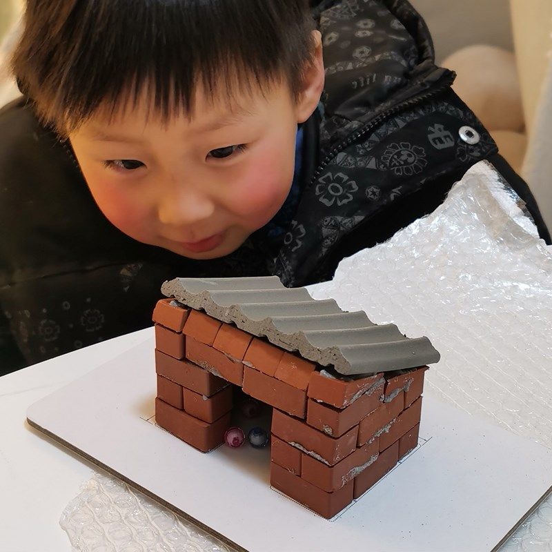 泥瓦匠小小建筑家迷你盖房子真砖头水泥砌墙搭造房子体验装材料包,淘宝优惠券,粉丝福利购,淘宝优惠卷