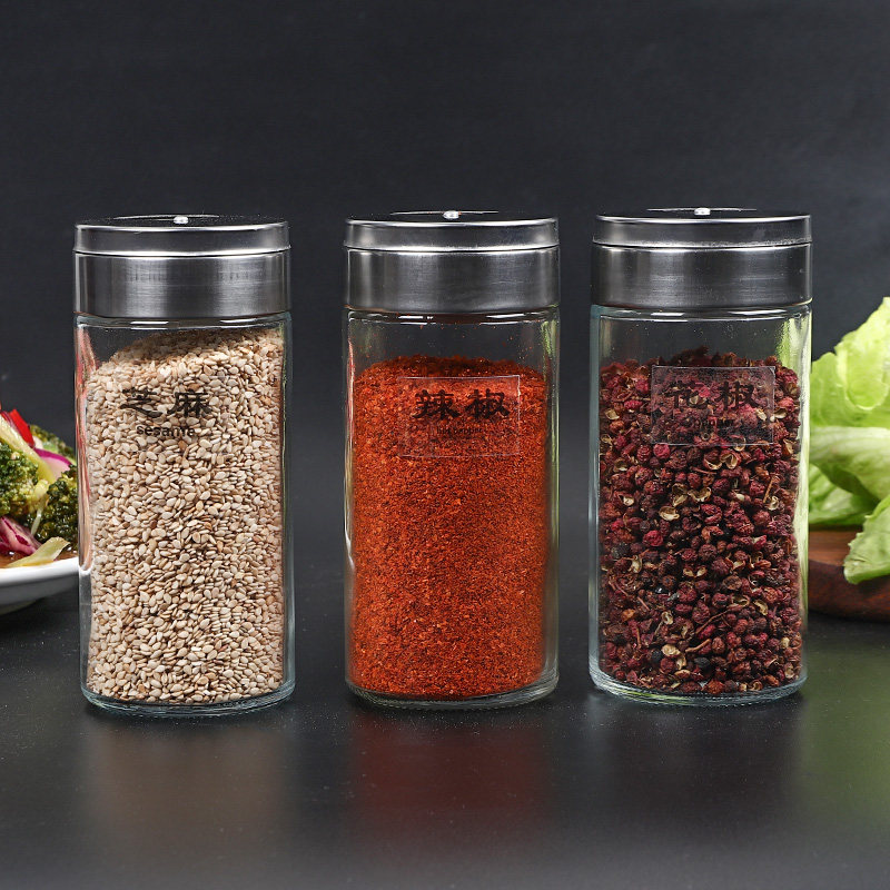 厨房用品玻璃调料盒套装佐料瓶盐罐烧烤调味瓶胡椒盐粉味精瓶罐,淘宝优惠券,粉丝福利购,淘宝优惠卷