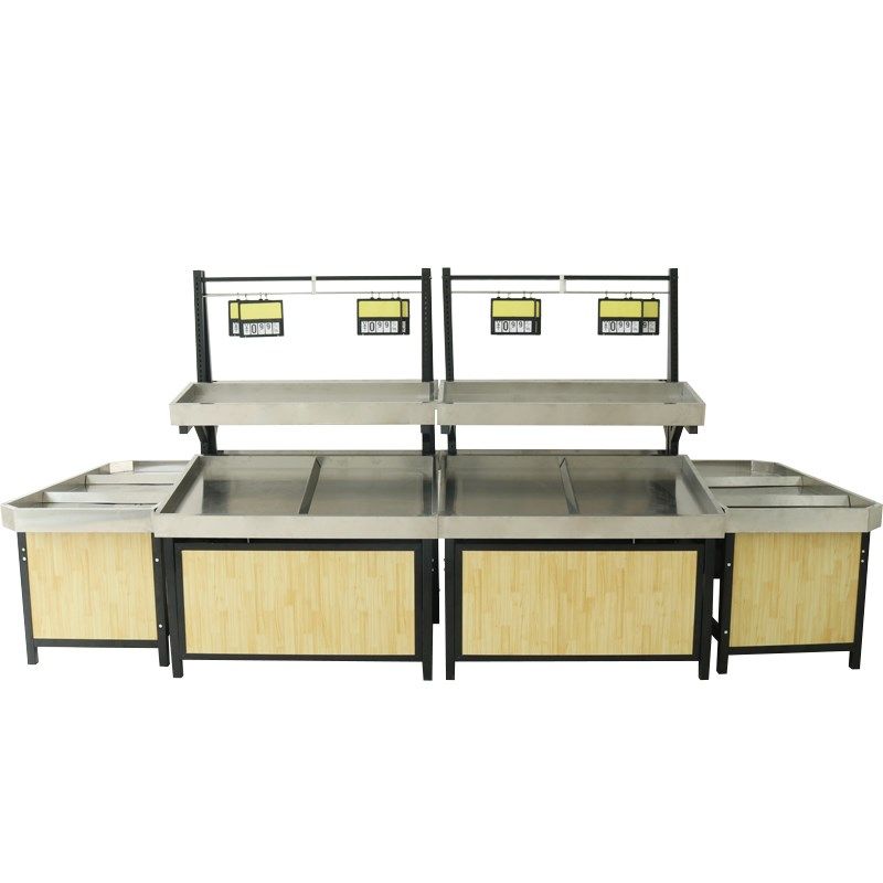 超市不锈钢水果货架加厚商用果蔬展示架子多层便利店蔬菜生鲜货架,淘宝优惠券,粉丝福利购,淘宝优惠卷