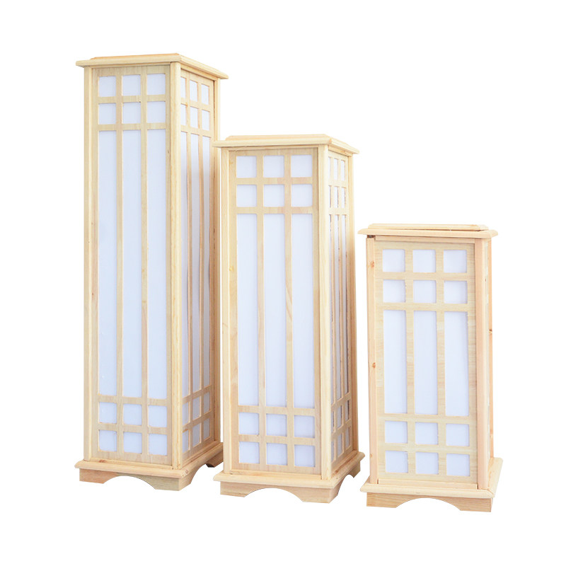 新款中式路引婚庆装饰道具原木木质方柱路引灯光舞台婚礼布置摆件,淘宝优惠券,粉丝福利购,淘宝优惠卷