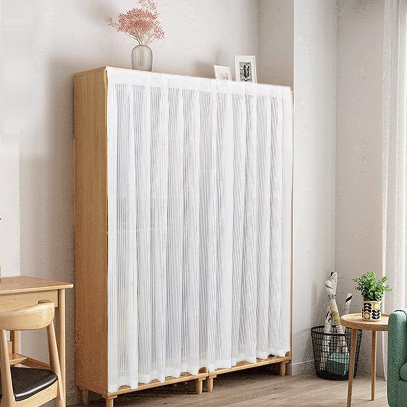 衣柜柜子遮挡免打孔橱柜梦幻帘书柜衣帽间杂物防尘拉帘遮挡布帘子,淘宝优惠券,粉丝福利购,淘宝优惠卷