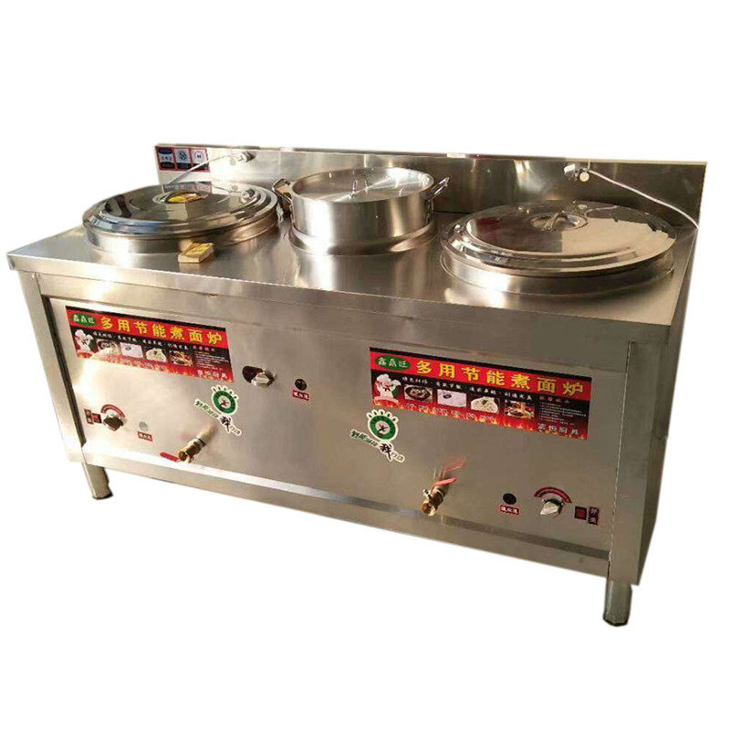 兰州拉面煮面炉 不锈钢三桶台式烫粉炉 燃气电热节能快速煮面机,淘宝优惠券,粉丝福利购,淘宝优惠卷