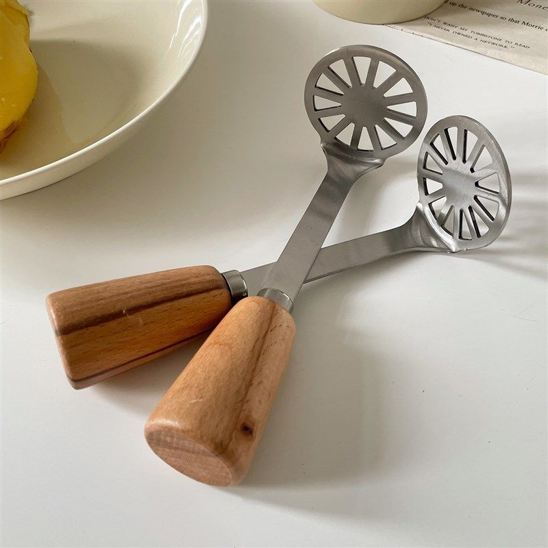 土豆泥压泥器婴儿宝宝辅食不锈钢牛油果压鸡蛋碾压捣碎器神器家用,淘宝优惠券,粉丝福利购,淘宝优惠卷