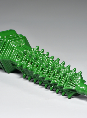 绿色木雕刻9层文昌塔摆件实木头九层文昌塔家居客厅办公室装饰品