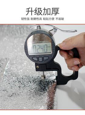 厨房防油贴纸橱柜防水防潮自粘墙纸翻新家具灶台厨柜子碗柜锡箔纸