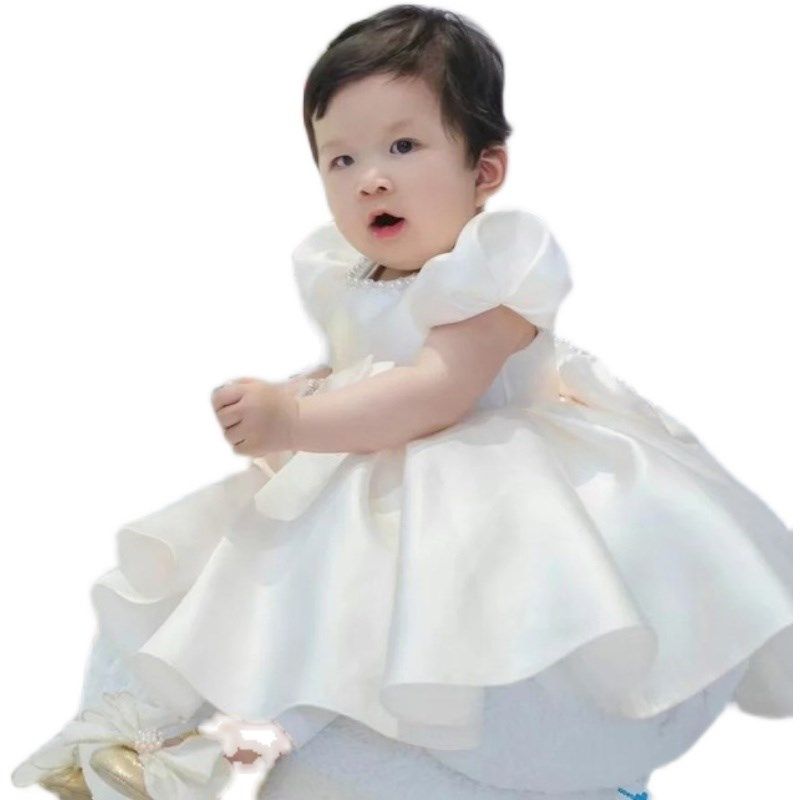 2023新款高端儿童晚礼服女宝公主裙小女孩礼服蓬蓬裙钉珠洋气婚纱,淘宝优惠券,粉丝福利购,淘宝优惠卷