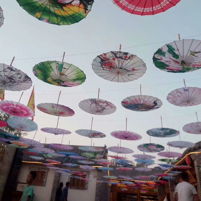 舞蹈演出伞古风油纸伞女走秀伞装饰伞旗袍汉服防雨婚庆古典跳舞伞,淘宝优惠券,粉丝福利购,淘宝优惠卷