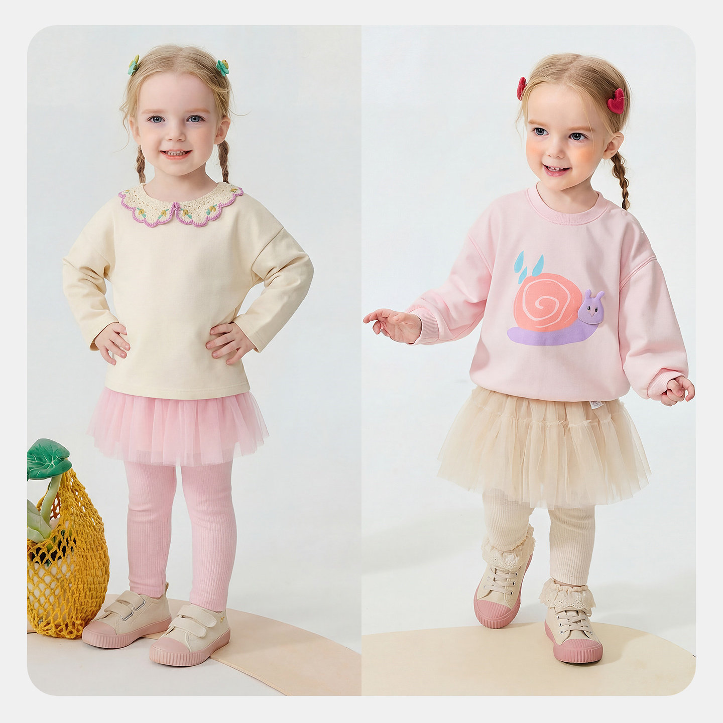 迷你巴拉巴拉女童宝宝裤子棉柔拼接蕾丝裙摆甜美打底裤春新款童装,淘宝优惠券,粉丝福利购,淘宝优惠卷