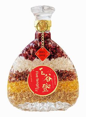 五谷丰登乔迁之喜玄关装饰杂粮摆件新居入伙布置仪式用品搬家礼物