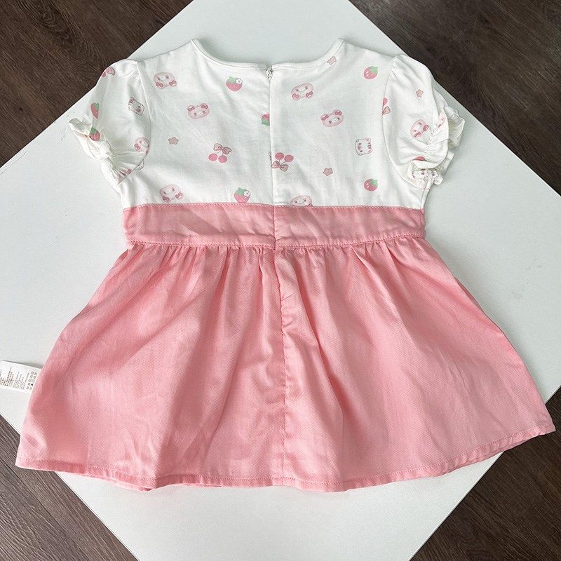 女童夏季短袖连衣裙需搭配打底裤穿 宝宝公主裙纯棉洋气小童,淘宝优惠券,粉丝福利购,淘宝优惠卷