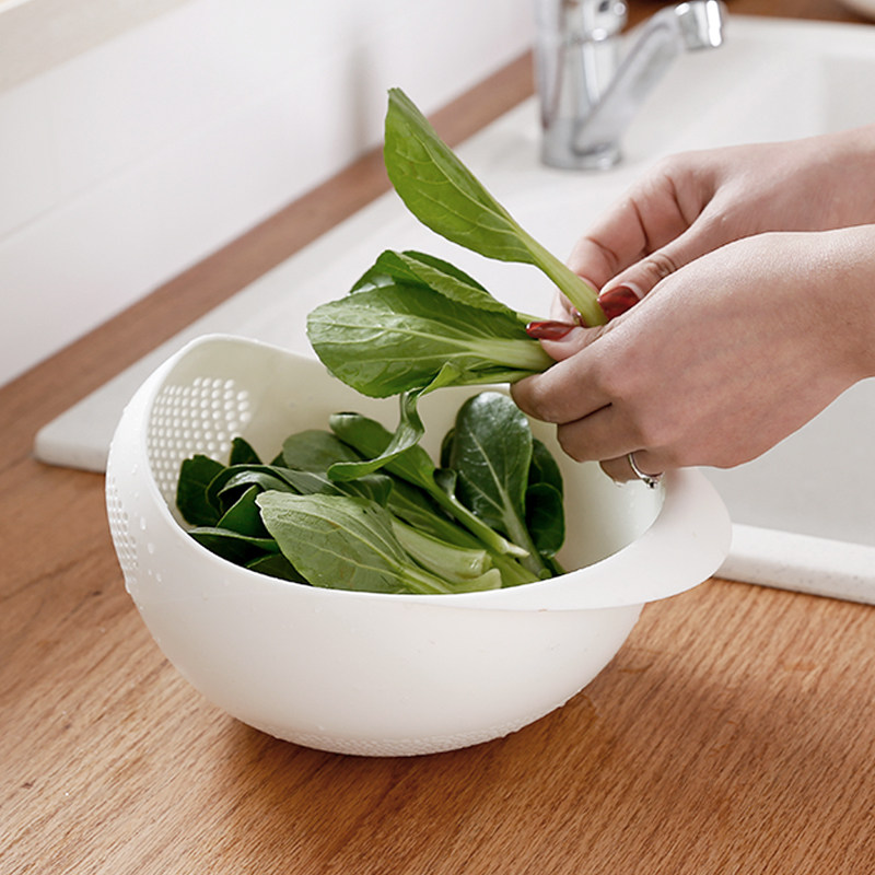 家用洗菜篮盆塑料沥水篮洗米筛淘米盆洗水果盆淘米篮收纳篮洗菜盆,淘宝优惠券,粉丝福利购,淘宝优惠卷
