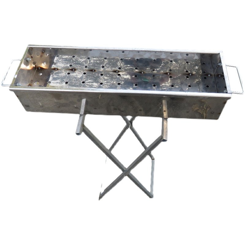 家用户外便携式不锈钢烧烤炉木炭烧烤架加厚烤串烤架子碳烤炉摆摊,淘宝优惠券,粉丝福利购,淘宝优惠卷