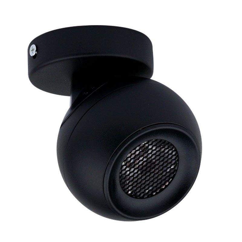 黑色led明装防眩射灯5W7W12W创意星球形吸顶可调免开孔背景墙北欧,淘宝优惠券,粉丝福利购,淘宝优惠卷