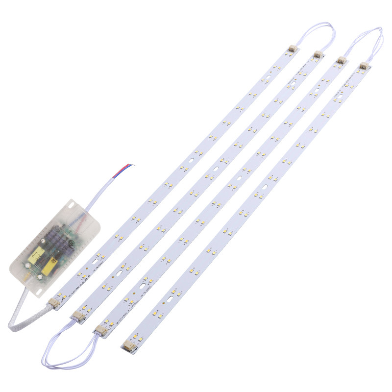 led吸顶灯灯条三色变光灯芯替换改造灯板长方形遥控灯带灯珠贴片,淘宝优惠券,粉丝福利购,淘宝优惠卷