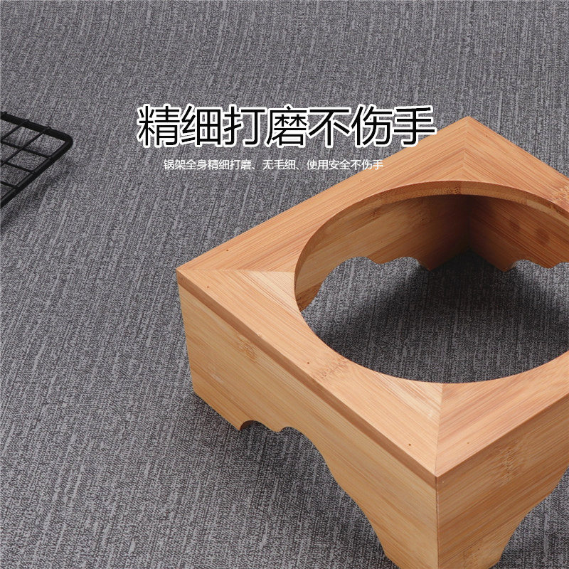 木锅架石锅隔热架 砂锅木架碗架木锅架 拌饭专用韩国料理石煲木架,淘宝优惠券,粉丝福利购,淘宝优惠卷