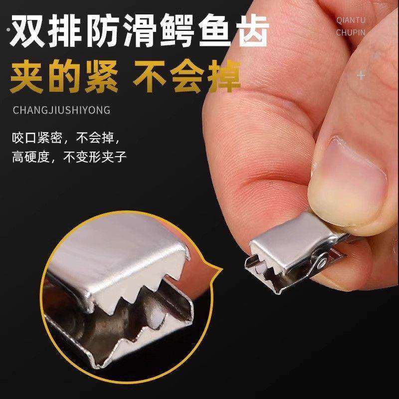 窗帘夹子窗帘挂钩加厚夹子不锈钢窗帘配件扣环夹钩老式强力浴帘夹,淘宝优惠券,粉丝福利购,淘宝优惠卷