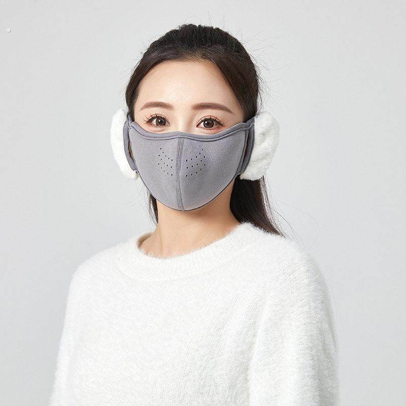 保暖耳罩口罩女冬季2025纯棉防风防寒加绒护耳二合一面罩耳套耳捂,淘宝优惠券,粉丝福利购,淘宝优惠卷