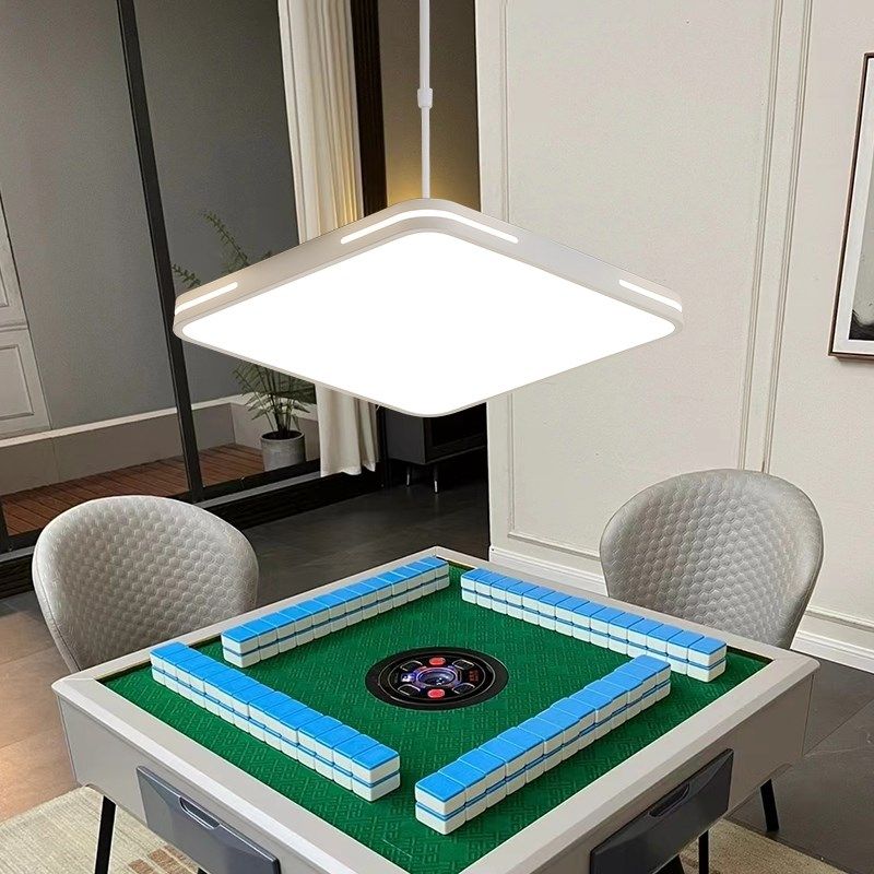 全光谱led护眼麻将灯升降吊灯店铺商用超亮棋牌室专用工业风吊灯,淘宝优惠券,粉丝福利购,淘宝优惠卷