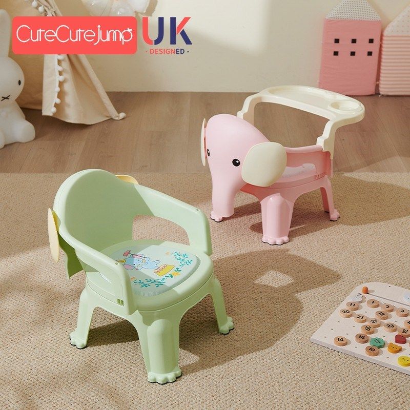 靠背椅儿童小椅子塑料加厚餐桌椅幼儿园宝宝卡通可爱防滑家用座椅,淘宝优惠券,粉丝福利购,淘宝优惠卷