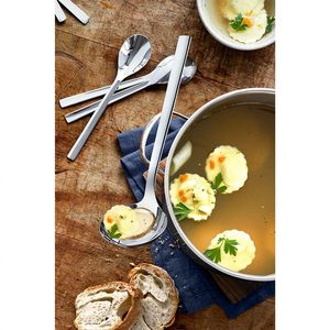 德国WMF福腾宝不锈钢大汤勺酱汁勺分汤勺汤匙分餐勺调羹勺子nuova