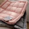 Korean autumn and winter thickened seat cushions, non-slip chair cushions, thickened plush office simple wooden floor bay window cushions