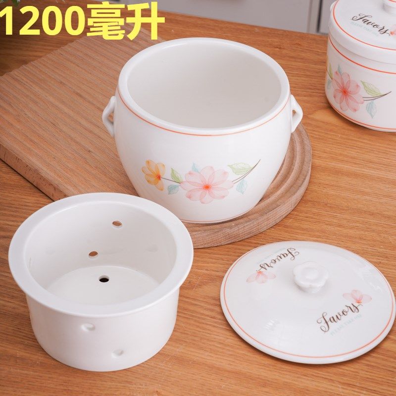 闽南隔水炖盅溢汤鸭汤滴汤隔水炖专用锅内胆带孔免过滤汤盅,淘宝优惠券,粉丝福利购,淘宝优惠卷