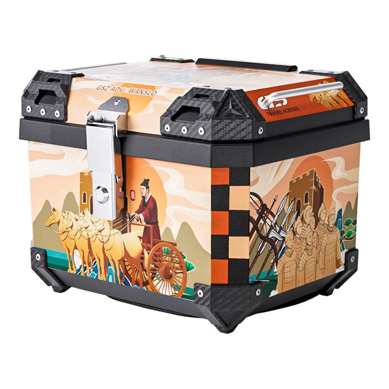 机车後尾箱大容量通用非铝合金踏板电动车行李箱电动车後备箱,淘宝优惠券,粉丝福利购,淘宝优惠卷