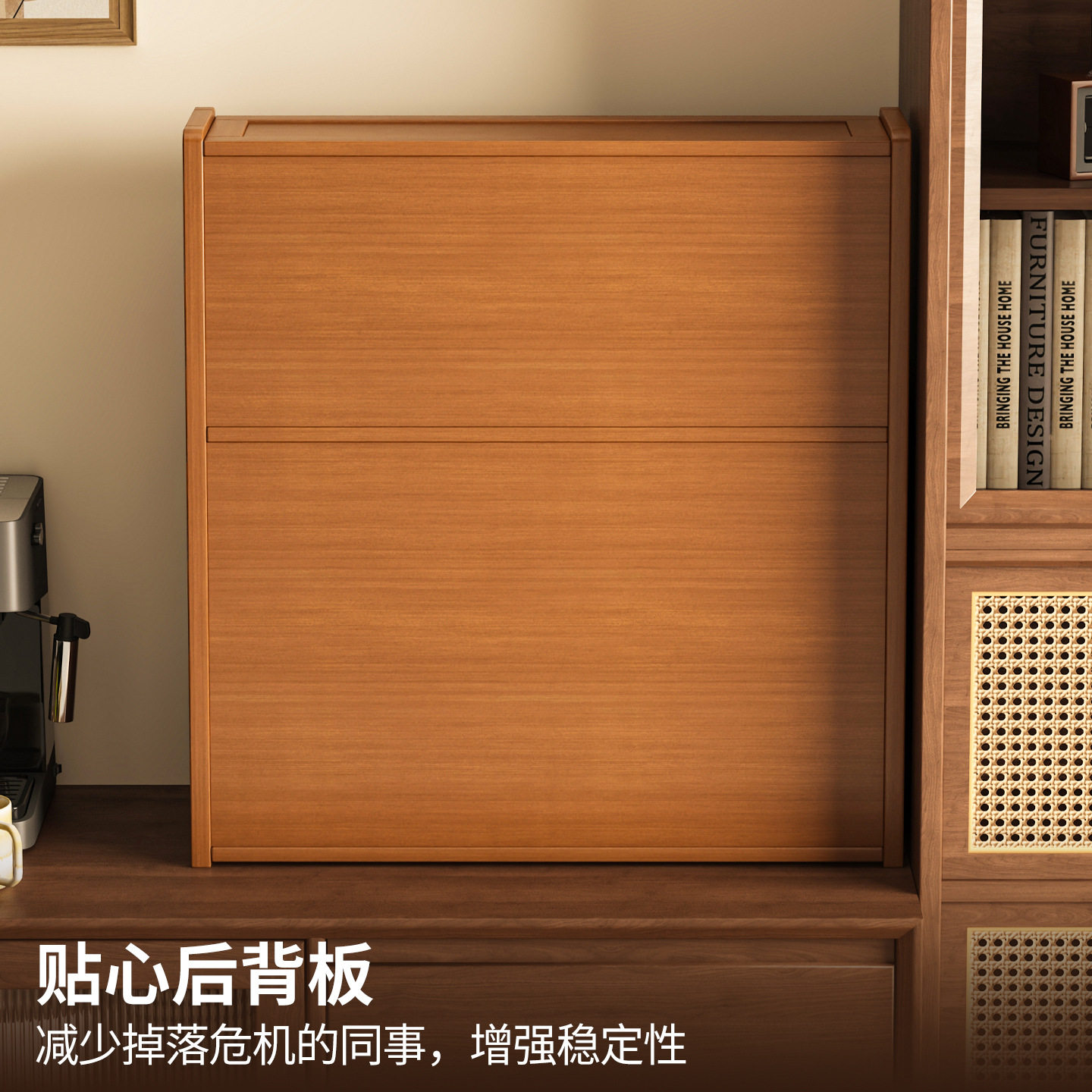 Desktop storage cabinet dust-proof storage rack cup storage rack kitchen tableware storage cabinet multi-functional dish organizer rack