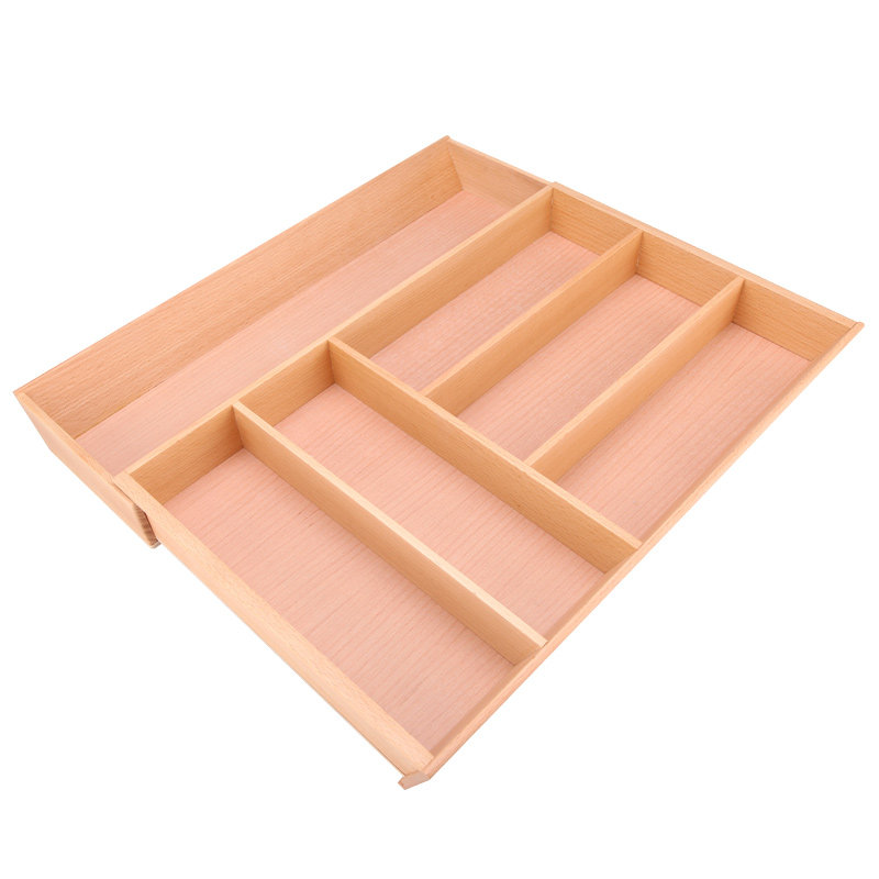 厨房抽屉式收纳盒筷子刀叉分隔收纳橱柜用品储物盒可左右推拉调节,淘宝优惠券,粉丝福利购,淘宝优惠卷